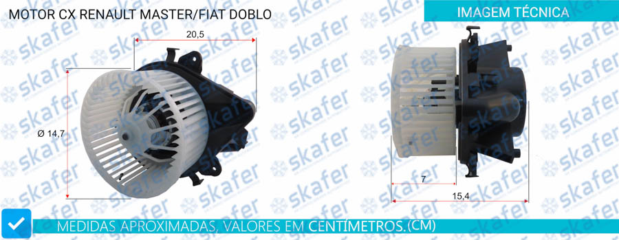 Motor Cx Renault Master/Fiat Doblo