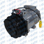 COMPRESSOR SANDEN 7H15 4PK PASSANTE NEW HOLLAND COLHEITADEIRA CR 9060 3545.5363 ZXC585 3545