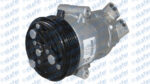 COMPRESSOR FIAT UNO 2016- UNO VIVACE/ PALIO/ MOBI 2014 - ARGO MOTOR 5PK MAHLE