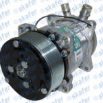COMPRESSOR SANDEN ADAPTAÇÃO FORD F250 GM SILVERADO 5H14 12V 8PK 9186s 4402 600078 AC 100 112 270861 010021182 3127 419 9192 600245 05005312A 9305