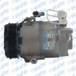 COMPRESSOR GM CHEVROLET ASTRA VECTRA 2006 ZAFIRA 2008 FIAT PALIO STRADA 93380698 DELPHI CS20032 - Imagem 2