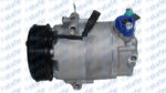 COMPRESSOR VW VOLKSWAGEN FOX CROSSFOX SPACEFOX POLO 2004 YN437190-0350RC DENSO - Imagem 2