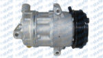 COMPRESSOR FIAT UNO 2016- UNO VIVACE/ PALIO/ MOBI 2014 - ARGO MOTOR 5PK MAHLE - Imagem 4