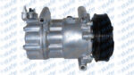 COMPRESSOR PEUGEOT CITROEN 208 308 C3 C4 1.4 1.6 2.0 YN43710-0810RC YN437100810RC 600082 010021583 DENSO - Imagem 4