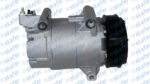COMPRESSOR PEUGEOT 207 1.6 2009 EM DIANTE 307 2.0 2008 EM DIANTE  YN4371900830RC DENSO - Imagem 4