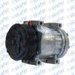 COMPRESSOR SANDEN 7H15 12V 8PK PASSANTE SAIDA TRASEIRA 1777 856 600044 270848 4107