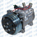 COMPRESSOR SANDEN 7H15 8 ORELHAS 2A 24V ORIGINAL 3101 3976 650130 05004652A