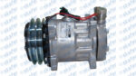 COMPRESSOR SANDEN 7H15 8 ORELHAS 2A 24V ORIGINAL 3101 3976 650130 05004652A - Imagem 2
