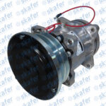 COMPRESSOR CASE NEW HOLLAND TRATOR COLHEITADEIRA TC5070 MAGNUM CR5070 87673999 47773024 ORIGINAL SANDEN