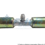 EMENDA 10MM ALUMÍNIO COM VÁLVULA R12 COM CLIP 2377