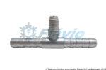 EMENDA 8MM ALUMÍNIO COM VÁLVULA R12 6087