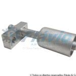 CONEXÃO RETA BLOCK FITING ALUMÍNIO SEM ENGATE ENTRADA FILTRO VW GOL AP 3172