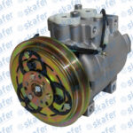 COMPRESSOR KOMATSU HYUNDAI MOTONIVELADORA ESCAVADEIRA 555 R140 5060216413 1102005282