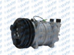 COMPRESSOR VALEO TM16 HS 2A 12V 8 ORELHAS SAÍDA VERTICAL 600.229 20-46011 2448 600229
