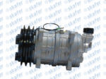 COMPRESSOR VALEO TM16 HS 2A 12V 8 ORELHAS SAÍDA VERTICAL 600.229 20-46011 2448 600229 - Imagem 2