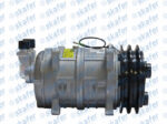 COMPRESSOR VALEO TM16 HS 2A 12V 8 ORELHAS SAÍDA VERTICAL 600.229 20-46011 2448 600229 - Imagem 3