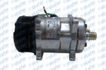 COMPRESSOR SANDEN 5H14 24V 8PK SAIDA TRASEIRA ROSCA 7868s 7436 600799 AC.100.799 AC100799 - Imagem 2