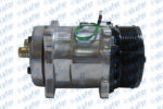 COMPRESSOR SANDEN 5H14 24V 8PK SAIDA TRASEIRA ROSCA 7868s 7436 600799 AC.100.799 AC100799 - Imagem 3
