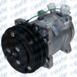 COMPRESSOR DENSO 5H14 8 ORELHAS 24V 2A 132MM YN437190-0220RC YN4371900220RC