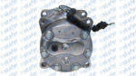 COMPRESSOR SANDEN 7H15 8 ORELHAS 2A 12V SAÍDA FLEX HORIZONTAL ORIGINAL 3767 52151 05664860A - Imagem 3