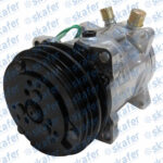 COMPRESSOR SANDEN 5H14 8 ORELHAS 24V 2A 132MM 2867 YN437190-0220RC YN4371900220RC 600027 AC.100.115 AC100115 AC.100.871 AC100871
