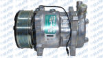 COMPRESSOR SANDEN 5H14 S714 8 ORELHAS 12V 7PK 132MM 9344s 600.249 4572300011 4572300311 - Imagem 2