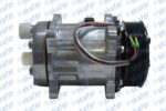COMPRESSOR NEW HOLLAND SANDEN 7H15 8 ORELHAS 12V 8PK 119MM SAÍDA TRASEIRA 8224s - Imagem 4