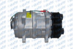 COMPRESSOR VALEO TM16 HS 8PK 24V 8 ORELHAS SAÍDA TRASEIRA 8132s 4409 - Imagem 3