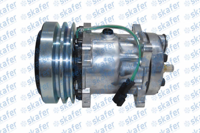 COMPRESSOR CASE CATERPILLAR D6R 938G 7H15 24V 2A 152MM 1065122 3E1909 ...
