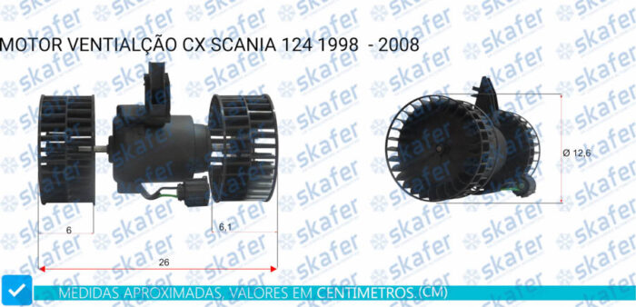 MOTOR CAMINHAO CAIXA SCANIA 124 98>07 1495692 SKAFER - Skafer Peças de ...