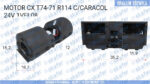 MOTOR CAIXA T74-71 R114 COM CARACOL 24V 1VEL08 - Imagem 6