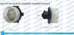 Motor de Ventilação Maquina Daewoo DH220-5 - Imagem 5