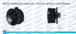 Motor de Ventilação MB 1718 / 2726 / 1620 24V - Imagem 5