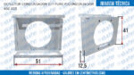 DEFLETOR CONDENSADOR COM 1 FURO PARA CONDENSADOR 650.023 SKAFER - Imagem 3