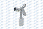 CONEXÃO 6MM 45° BLOCK FITING AL COM ENGATE R134A