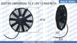 ELETRO UNIVERSAL 10 X 12V 10 PAS RETA - Imagem 4