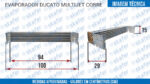 EVAPORADOR DUCATO MULTIJET COBRE SKAFER - Imagem 5