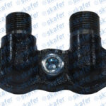 CONEXAO ADAPTADOR COMPRESSOR 7H15 FLEX INVERTIDO PARA MERCEDES BENZ CAMINHAO AXOR