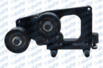 KIT SUPORTE COM CORREIA VOLKSWAGEN CAMINHAO CONSTELLATION MOTOR MAN 4CC 6CC SANDEN ORELHA 8PK - Imagem 2