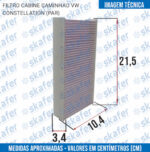 FILTRO CABINE VOLSKWAGEN CAMINHAO CONSTELLATION PAR - Imagem 3