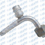 CONEXÃO 6MM 90° FÊMEA ALUMÍNIO COM VÁLVULA SKAFER