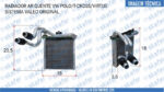 RADIADOR  VOLKSWAGEN POLO T-CROSS VIRTUS AR QUENTE SISTEMA 22T0A156 ORIGINAL VALEO - Imagem 6
