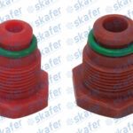 TAMPA PLASTICA VALVULA DE DESCARGA E SUCCAO 310078 JOHN DEERE