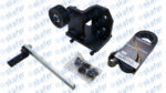 KIT SUPORTE VOLVO VM260 VM310 VM360 COM CORREIA PARA SANDEN 8PK