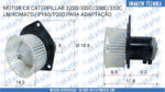 MOTOR CAIXA CATERPILLAR 320B 320C 330C 330C LN KOMATSU P160 P200 ADAPTAÇÃO. - Imagem 6