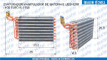 EVAPORADOR MANIPULADOR DE MATERIAIS LIEBHERR LH30 TUBO ALETAS SKAFER - Imagem 6