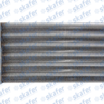 RADIADOR AR QUENTE CASE MINI CARREGADEIRA SV185 TUBO ALETAS COBRE 47456099 SKAFER