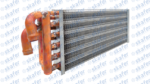 RADIADOR AR QUENTE CASE MINI CARREGADEIRA SV185 TUBO ALETAS COBRE 47456099 SKAFER - Imagem 2