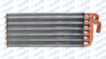 RADIADOR AR QUENTE CASE MINI CARREGADEIRA SV185 TUBO ALETAS COBRE 47456099 SKAFER - Imagem 4