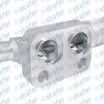 VÁLVULA CONECTORA DE SUCÇÃO DO COMPRESSOR MODELO DENSO 6P148 COM VÁLVULA DE SERVIÇO R134A